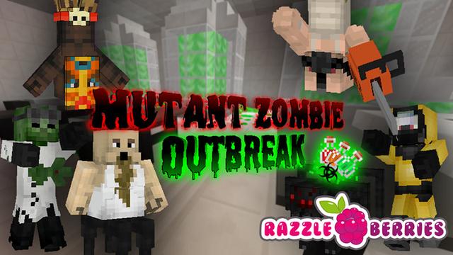 Thumbnail of the Minecraft Bedrock Marketplace product Mutant Zombie Outbreak created by Razzleberries.