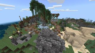 Screenshot of the Minecraft Bedrock Marketplace product Mythos created by Razzleberries.