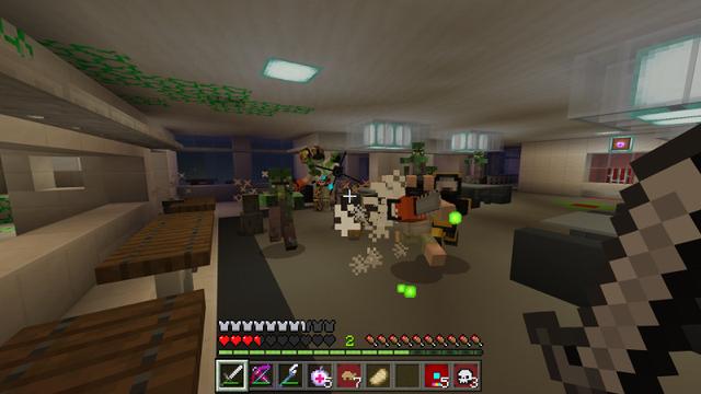 Screenshot of the Minecraft Bedrock Marketplace product MZO: Cruise Ship created by Razzleberries.