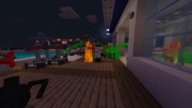 Screenshot of the Minecraft Bedrock Marketplace product MZO: Cruise Ship created by Razzleberries.
