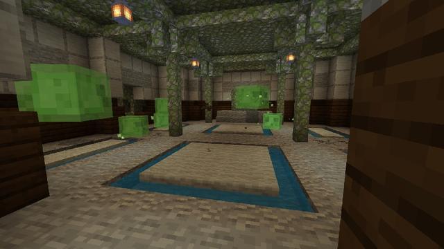 Screenshot of the Minecraft Bedrock Marketplace product Nature Outpost created by Razzleberries.