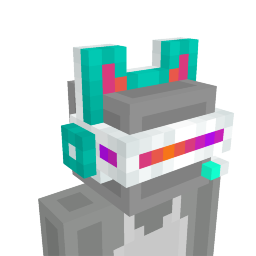 Thumbnail of the Minecraft Bedrock Marketplace product Neon Headset created by Razzleberries.