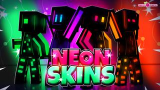 Thumbnail of the Minecraft Bedrock Marketplace product Neon Skins created by Razzleberries.