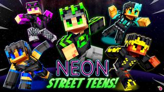 Thumbnail of the Minecraft Bedrock Marketplace product Neon Street Teens! created by Razzleberries.