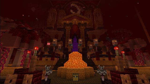 Screenshot of the Minecraft Bedrock Marketplace product Nether Plus created by Razzleberries.