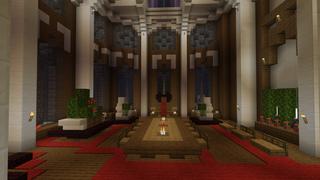 Screenshot of the Minecraft Bedrock Marketplace product Nethoran Castle created by Razzleberries.