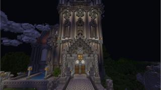 Screenshot of the Minecraft Bedrock Marketplace product Nethoran Castle created by Razzleberries.