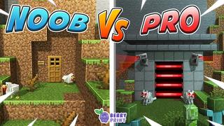 Thumbnail of the Minecraft Bedrock Marketplace product Noob vs Pro Ultimate Base created by Razzleberries.