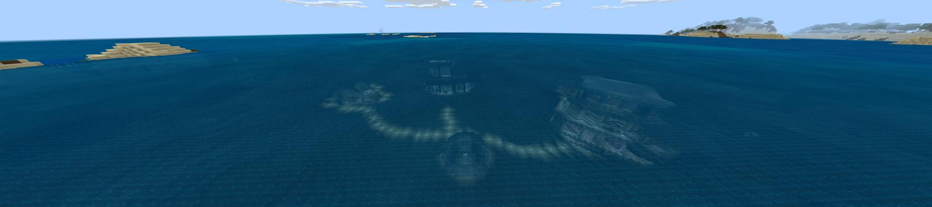 Panorama of the Minecraft Bedrock Marketplace product Noob vs Pro vs Legend created by Razzleberries.