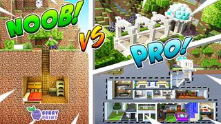 Thumbnail of the Minecraft Bedrock Marketplace product Noob vs Pro created by Razzleberries.