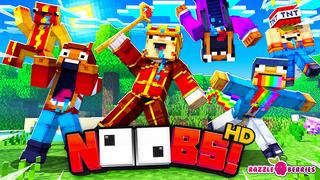 Thumbnail of the Minecraft Bedrock Marketplace product Noobs! HD created by Razzleberries.