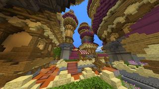 Screenshot of the Minecraft Bedrock Marketplace product Norius: Mushroom Palace created by Razzleberries.