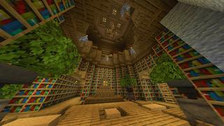Screenshot of the Minecraft Bedrock Marketplace product Norius: Mushroom Palace created by Razzleberries.