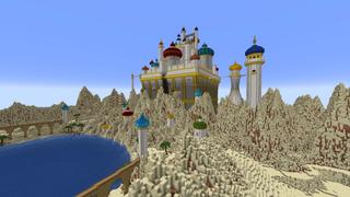Screenshot of the Minecraft Bedrock Marketplace product Omega Castle created by Razzleberries.