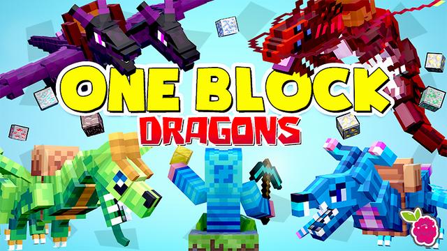 Thumbnail of the Minecraft Bedrock Marketplace product Dragones de un bloque created by Razzleberries.