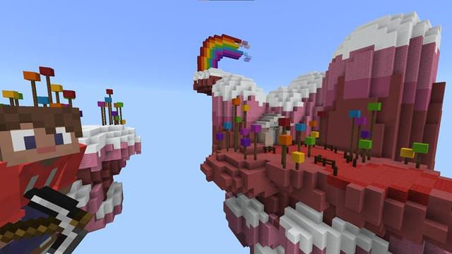 Screenshot of the Minecraft Bedrock Marketplace product One Block Realms created by Razzleberries.