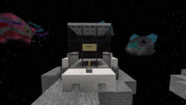 Screenshot of the Minecraft Bedrock Marketplace product One Block Space created by Razzleberries.