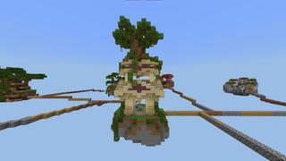 Screenshot of the Minecraft Bedrock Marketplace product One Block Tycoon created by Razzleberries.