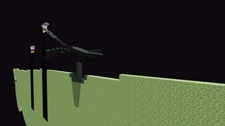 Screenshot of the Minecraft Bedrock Marketplace product One Block Wide Challenge created by Razzleberries.