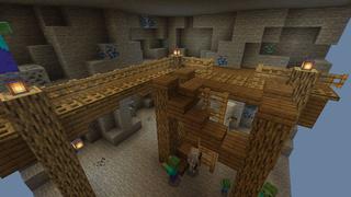 Screenshot of the Minecraft Bedrock Marketplace product One Chunk Challenge 2 created by Razzleberries.
