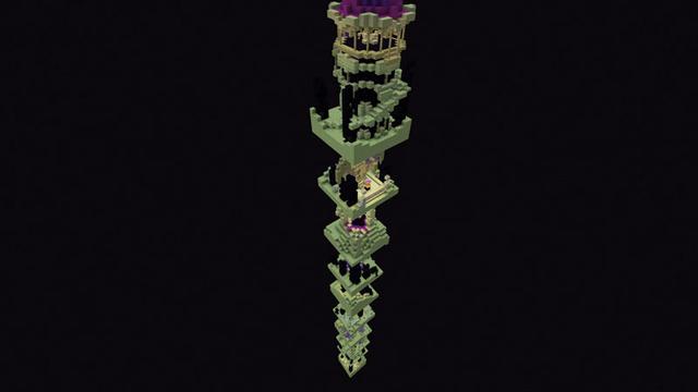 Screenshot of the Minecraft Bedrock Marketplace product One Chunk Challenge 2 created by Razzleberries.