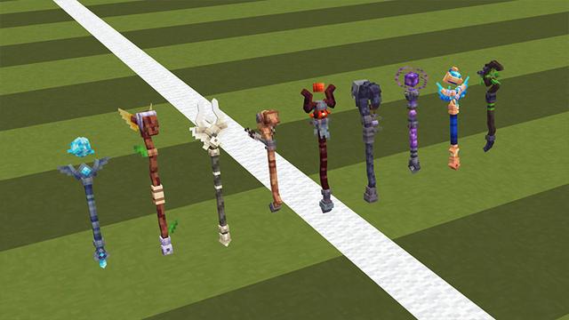 Screenshot of the Minecraft Bedrock Marketplace product OP WAND created by Razzleberries.