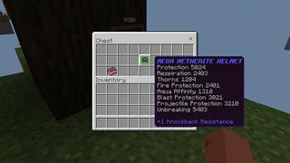 Screenshot of the Minecraft Bedrock Marketplace product Overpower Grid created by Razzleberries.