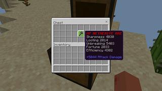 Screenshot of the Minecraft Bedrock Marketplace product Overpower Grid created by Razzleberries.