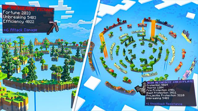 Thumbnail of the Minecraft Bedrock Marketplace product Overpower Grid created by Razzleberries.
