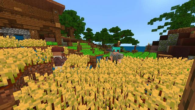 Screenshot of the Minecraft Bedrock Marketplace product Paradise Island created by Razzleberries.