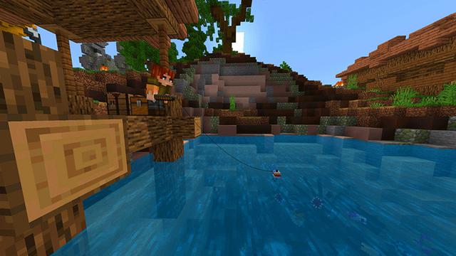 Screenshot of the Minecraft Bedrock Marketplace product Paradise Island created by Razzleberries.