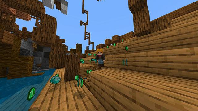 Screenshot of the Minecraft Bedrock Marketplace product Paradise Island created by Razzleberries.