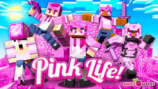 Thumbnail of the Minecraft Bedrock Marketplace product Pink Life! created by Razzleberries.
