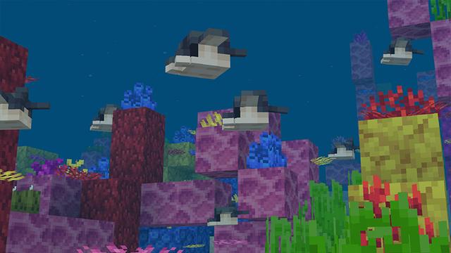 Screenshot of the Minecraft Bedrock Marketplace product Pixel Pets Meadow created by Razzleberries.