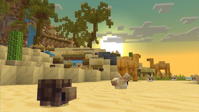 Screenshot of the Minecraft Bedrock Marketplace product Pixel Pets: Ocean created by Razzleberries.