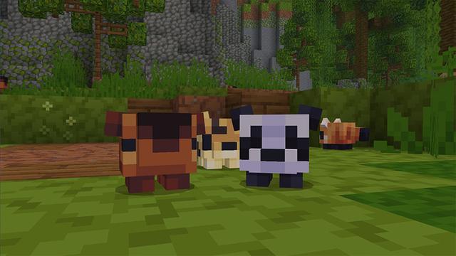 Screenshot of the Minecraft Bedrock Marketplace product Pixel Pets: Ocean created by Razzleberries.