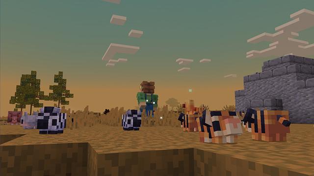 Screenshot of the Minecraft Bedrock Marketplace product Pixel Pets: Ocean created by Razzleberries.