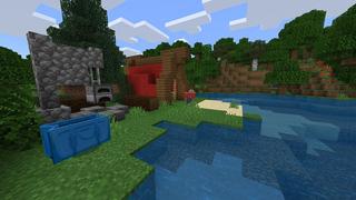 Screenshot of the Minecraft Bedrock Marketplace product Port a Base created by Razzleberries.