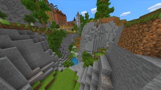 Screenshot of the Minecraft Bedrock Marketplace product Port City created by Razzleberries.