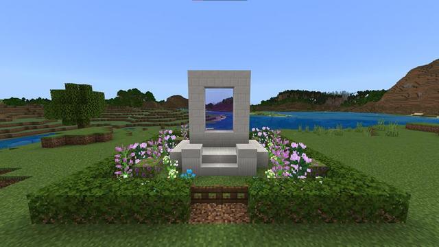 Screenshot of the Minecraft Bedrock Marketplace product Portal to Millionaire Island created by Razzleberries.