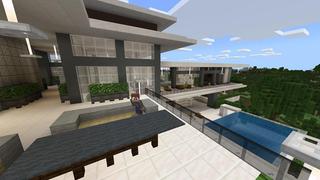 Screenshot of the Minecraft Bedrock Marketplace product Portal to Millionaire Mansion created by Razzleberries.
