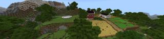Panorama of the Minecraft Bedrock Marketplace product Portal to Millionaire's Bunker created by Razzleberries.