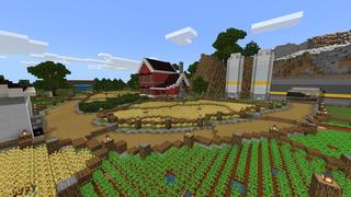 Screenshot of the Minecraft Bedrock Marketplace product Portal to Millionaire's Bunker created by Razzleberries.