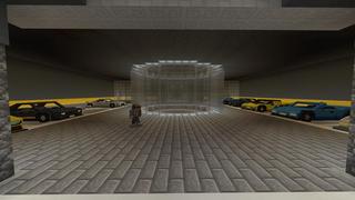 Screenshot of the Minecraft Bedrock Marketplace product Portal to Millionaire's Bunker created by Razzleberries.