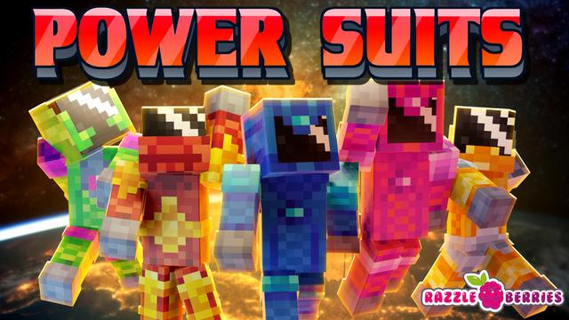 Thumbnail of the Minecraft Bedrock Marketplace product Power Suits created by Razzleberries.