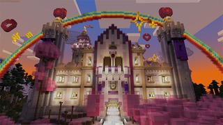 Screenshot of the Minecraft Bedrock Marketplace product Princess Castle created by Razzleberries.