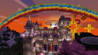 Screenshot of the Minecraft Bedrock Marketplace product Princess Castle created by Razzleberries.