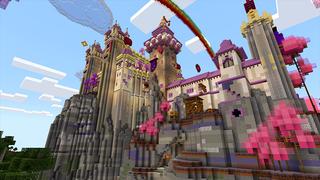 Screenshot of the Minecraft Bedrock Marketplace product Princess Castle created by Razzleberries.