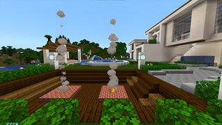 Screenshot of the Minecraft Bedrock Marketplace product Private Hill Mansion created by Razzleberries.