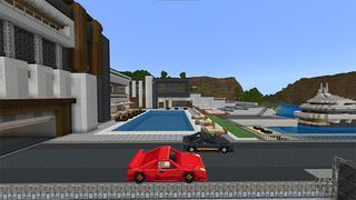 Screenshot of the Minecraft Bedrock Marketplace product Private Millionaire Estate created by Razzleberries.